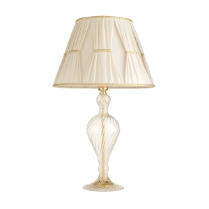 Lámpara de mesa ROXANNE de vidrio soplado 40x71 cm