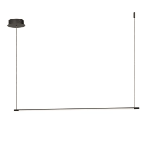 Suspension LED en métal peint noir - GENIUS 120