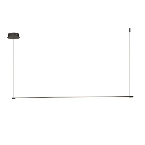 Suspension LED en métal peint noir - GENIUS 160