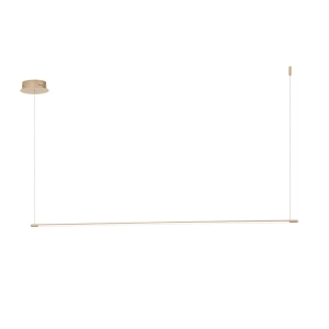 Suspension LED en métal peint doré - GENIUS 160