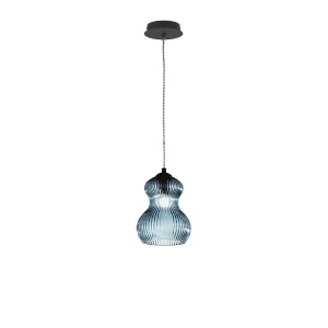 Lámpara colgante D16 cm de vidrio soplado Ottanio - MADAGASCAR Mod2