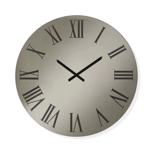 Runde Bronze-Kristalluhr D60 cm – RONALD