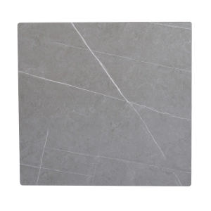 Piano per tavolo quadrato in pietra effetto Cemento 70x70 cm