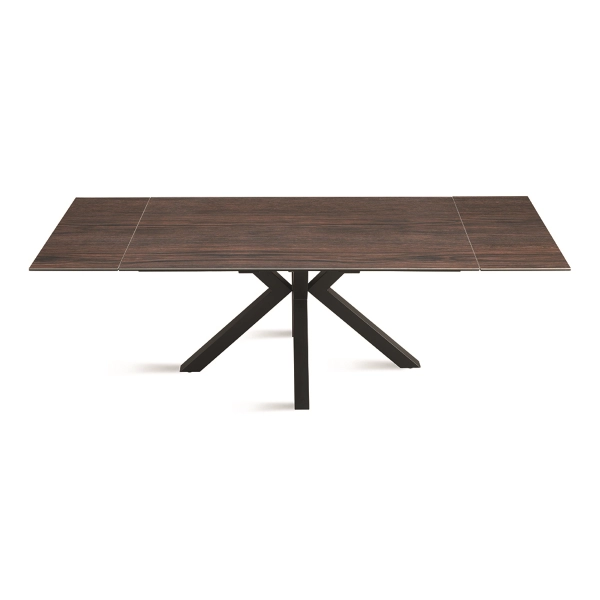 Mesa de cocina extensible 240 cm Tek JACKY encimera gres porcelánico
