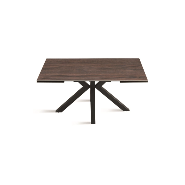 Mesa de cocina extensible 240 cm Tek JACKY encimera gres porcelánico
