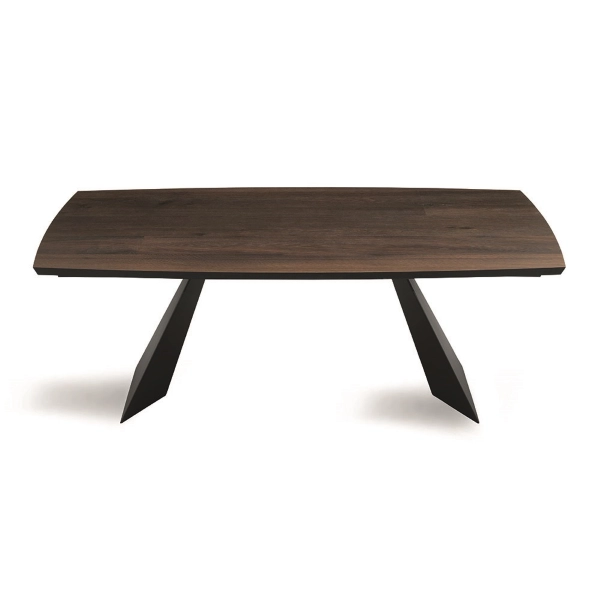 Mesa extensible 250 cm con tapa en Roble Térmico GILMOUR