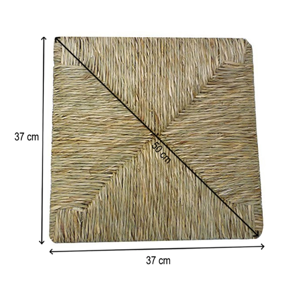 Pièce de rechange pour chaise en paille assise fond modèle PISA 6 pièces