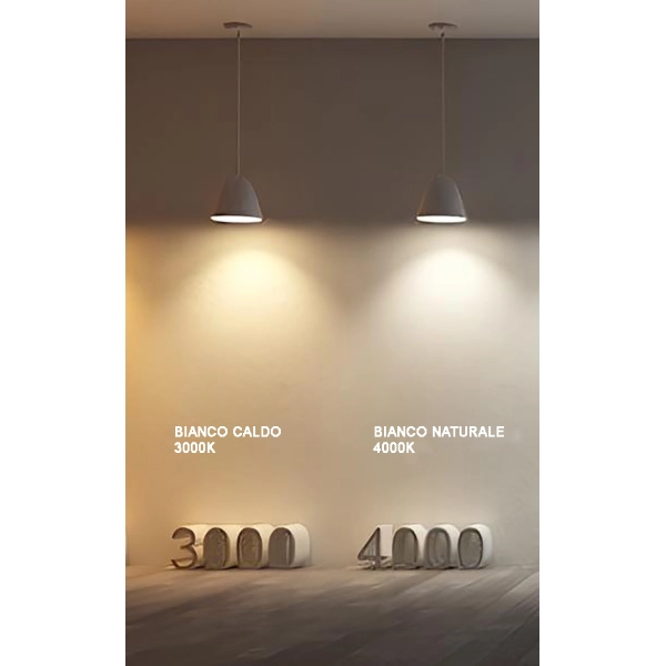 Suspension SOEL D100 cm LED en métal peint OR