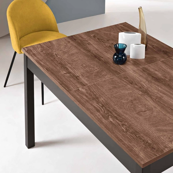 Mesa extensible de madera hasta 220 cm CAIO teak
