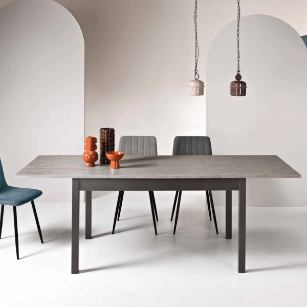 Mesa CAIO extensible a 220 cm de cemento
