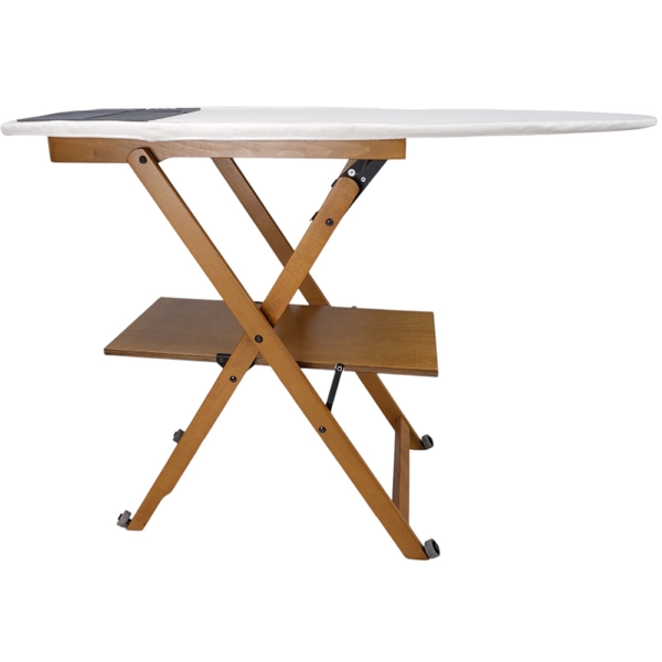 Tabla de planchar plegable de madera de haya con ruedas – REVI Tabaco