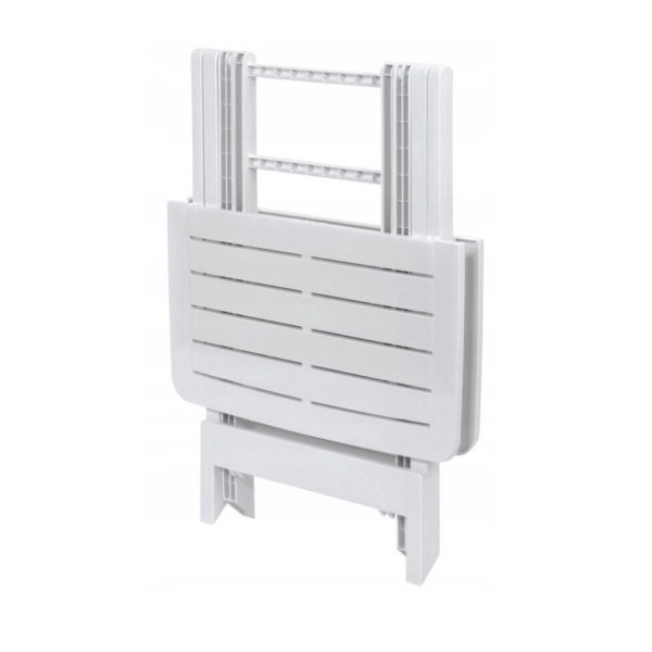 Tavolo richiudibile da esterno 70x79 cm bianco in polipropilene TALMI