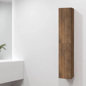 Badezimmersäule 160 cm, aufgehängt, umkehrbar, BALI-Tabak