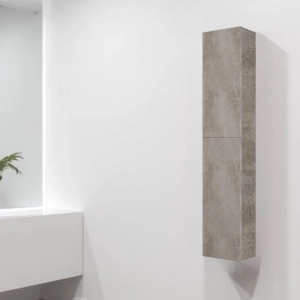 Reversible Hängesäule 30X160 cm mit 2 Türen Zement