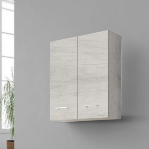 Double wall cabinet GAIA 60x22 White Oak
