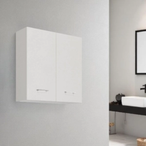 Doppelte hängende Wandeinheit GAIA 68x22 Glossy White