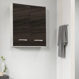 Olmo Caffè Doppel-Hängeschrank mit verchromten Griffen 60x22xh71 cm