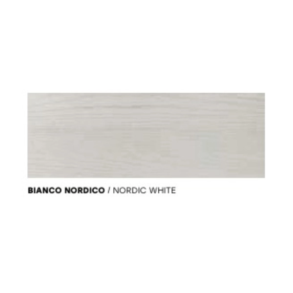 Espejo de baño con lámpara LED y mueble de pared ONDA 80 hombre blanco