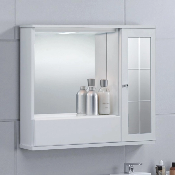 Miroir GIOVE avec miroir sur l'unité murale de différentes tailles