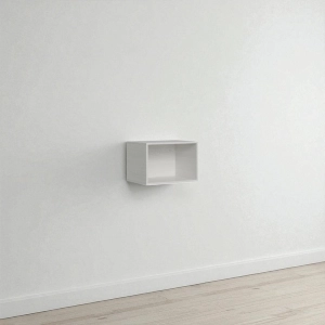 Isoka open cabinet 60x40 white ash