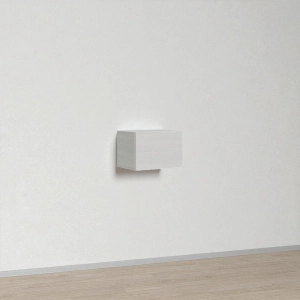 Wall unit with vasistas opening 60x40 cm Isoka white