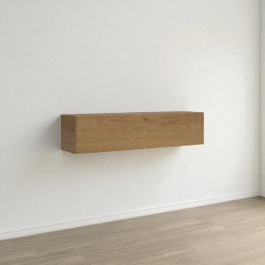 Horizontal wall unit with vasistas door 174 cm Isoka White