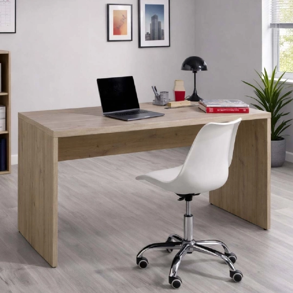 Escritorio de madera Danir 138x74h cm Roble