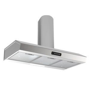 Cappa Cucina Aspirante 90x48 cm acciaio inox Kumtel
