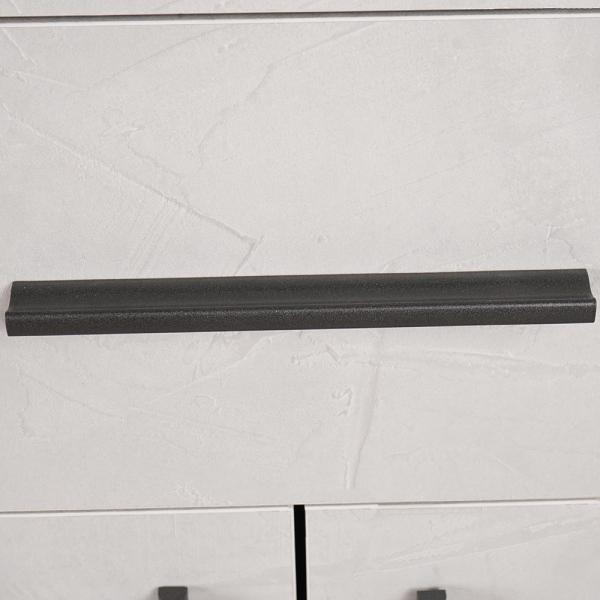 Kommode / Mehrzweckschrank 81x90 cm Hellbeton mit Schublade und 2 Türen