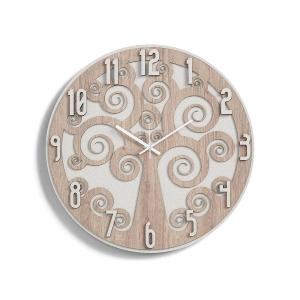 Wanduhr D50 TREE OF LIFE 2 aus TTE-Schichtholz
