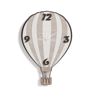 Wanduhr aus laminiertem Holz 41X59 cm RSN - Ballon