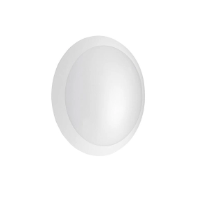 Applique d'extérieur degré IP65 lumière E27- BASE blanche D30 cm