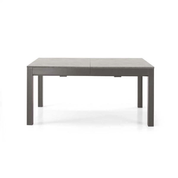 Mesa de madera extensible a 320 cm 12 plazas Cemento FABIO