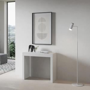 Consolle allungabile ROXELL Bianco Frassino 90x40/196 cm