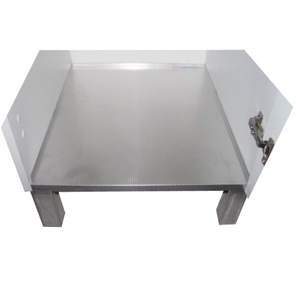 Mueble lavabo en madera de Olmo Caffè con 2 puertas y bañera de metacrilato 60x50 cm