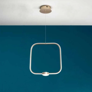 Lámpara de suspensión LED 35W - moderna Oro ALFA 47 cm