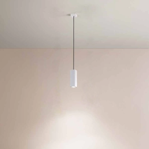 Suspended lamp 1 light GU10 - modern small white ALOA 6 cm