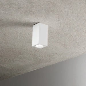 Modern white indoor spotlight - ALOA 1 light GU10 6x12 cm