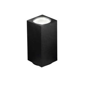 Spot d'intérieur moderne noir - ALOA 1 lumière GU10 6x12 cm