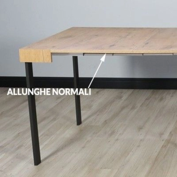 Console murale extensible 14 places de 300 cm PAXON EVOLUTION Noyer
