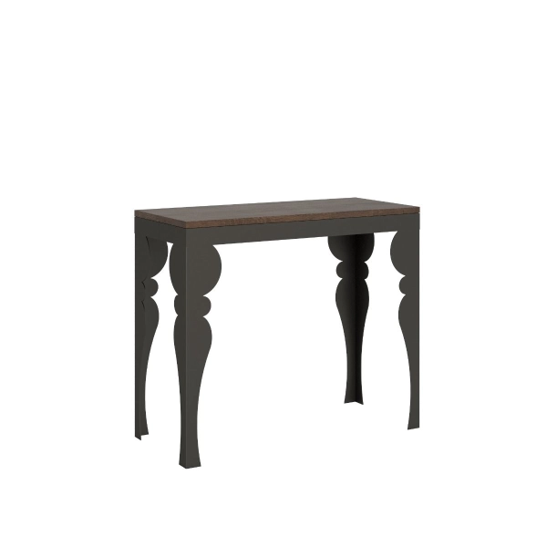 Console murale extensible 14 places de 300 cm PAXON EVOLUTION Noyer