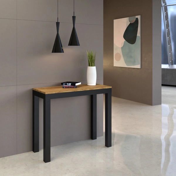 Table console extensible en chêne 14 places EVERYDAY EVOLUTION (300 cm)