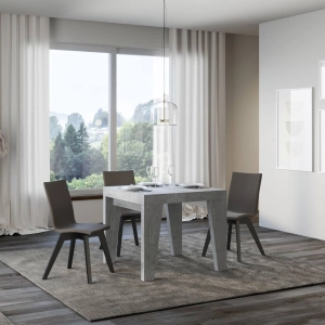 Zementtisch NAXY 90x90 erweiterbar auf 246 cm