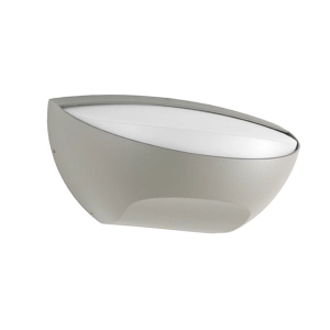 Außenwandleuchte BULL - LED 13W 4000K IP54-Schutz in Silberaluminium