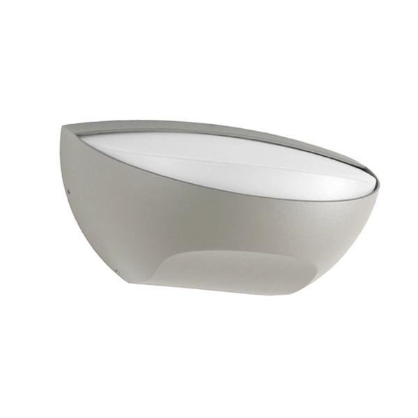 Applique d'extérieur BULL - LED 13W 4000K protection IP54 en aluminium Silver