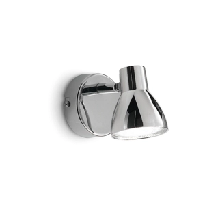 Lampada da parete faretto 11 cm LED 3W 3000K diffusori orientabili PUNTO a 1 luce