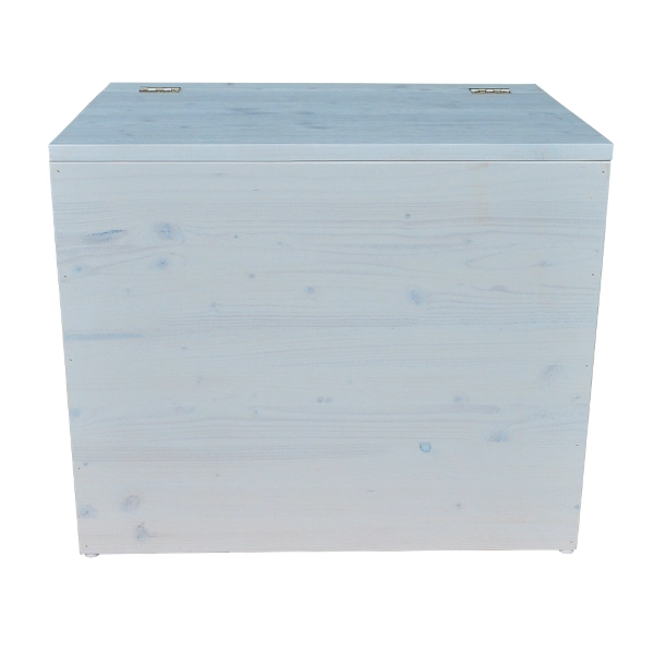 Coffre de rangement en bois massif SHABBY CHIC cm 58
