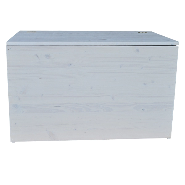 Coffre de rangement en bois massif SABBY CHIC 78 cm