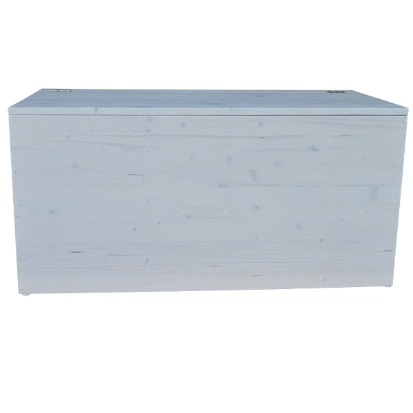 Coffre de rangement en bois massif SABBY CHIC 98 cm
