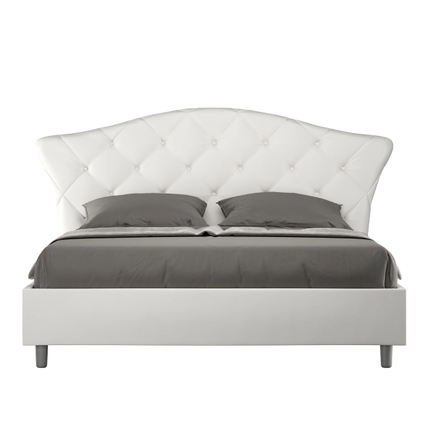 Lit Langre 160x210 avec sommier similicuir 01